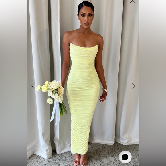 NWT Babyboo Maxi Strapless Dress - XS - Picture 3 of 9